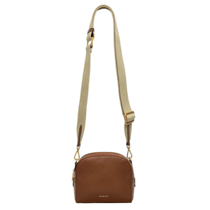 Radley Arden Crescent Small Zip Around Crossbody in Saddle